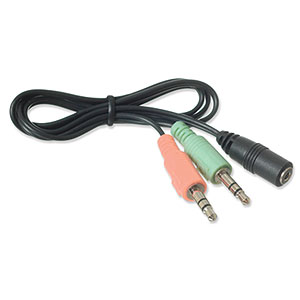 2.5mm MObile Headset To PC Converter - Express Products