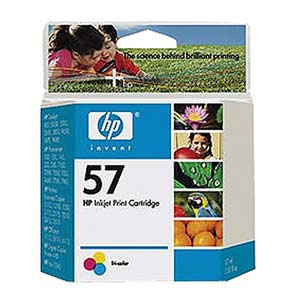 Hp Inkjet Cartridge, Hp 57 Tri-color - HP