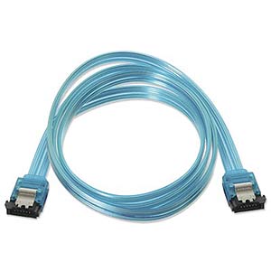 3ft. SATA Data Cable 3Gbps Straight Blue SATA2-3-UVB - Link Depot