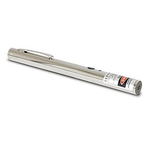 Green Laser Pointer With Black Metal Storage Box - Cleverwave