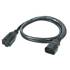 6ft. Power Supply Extension Cord, C14 To 3-Prong Grounded 110V, Black ZT1310437