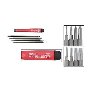  Pocket-Sized Precision Screwdriver Set 62990 - Wiha Tools