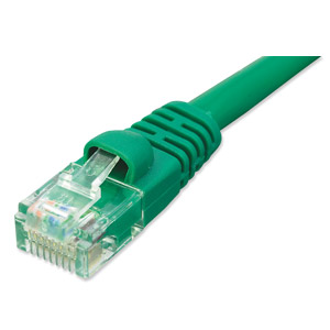 10ft. CAT6 Patch Cable With Boot, Green ZT1197270 - Ziotek
