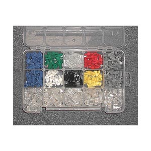 Network Cable Kit 140 Plugs For Solid Or Stranded ZT1800650 - Ziotek