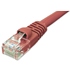 2ft CAT5e Network Patch Cable W/ Boot, Red ZT1195316
