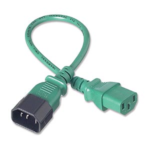 1ft. Green Grounding Adapter Cable ZT1310560 - Ziotek