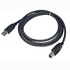 6ft. SuperSpeed USB 3.0 Type A Male To Type B Male USB Cable, Black