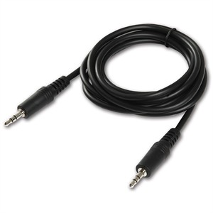 6ft. Stereo 3.5mm (3-band) Aux In Audio Cable ZT1900781 - Ziotek