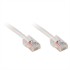 5ft CAT6 Non-Booted Network Patch Cable, UTP, White ZT1197304