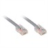25ft CAT6 Non-Booted Network Patch Cable, UTP, Gray ZT1197299