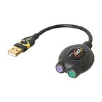 PS2 Keyboard And Mouse To USB Adapter - Ziotek