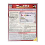 Word 2003 Quick Study Guide - QuickStudy