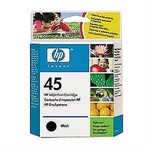 Hp Inkjet Cartridge, Hp 45 Black - HP