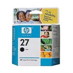 Hp Inkjet Cartridge, Hp 27 Black - HP