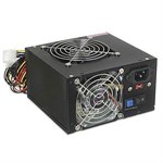 500W 120mm Blue LED Fan Dual Core Power Supply PS-ZU-500 - Alpha Omega