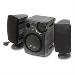 3 Speaker Set W/ Subwoofer, Black - DCT Factory
