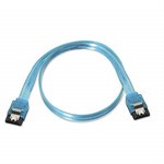Sata Data Cable, 3gbps, 18in., Straight, Blue - Link Depot