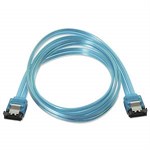 Sata Data Cable, 3gbps, 3ft., Straight, Blue - Link Depot