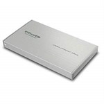 2.5 In. USB 2.0 Aluminum External Hard Drive Enclosure Silver VPA5-2528 - Vipower