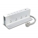 8-Outlet Compact Surge Protector BZ108200-06 - Belkin