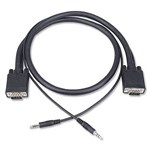 50ft. VGA Cable HD15 Male To Male Plus Stereo ZT1283497 - Ziotek