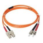 Fiber Optic St/sc Multimode, Duplex, 3 Meter Cable - Generic