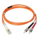 16ft. Fiber Optic LC / ST Multimode Duplex Cable - Universal