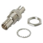 Fiber Optic Coupler St To ST Simplex Thread-Mount - Universal