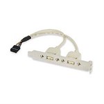 Dual USB Connector, 10 Pin Conn. - Generic