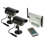 Wireless Night Vision Camera Kit 2 Cams With Receiver CM-818C2 - Astak
