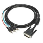 2 Meter Dvi-i M To RCa M X3 Component Video Cable - Generic