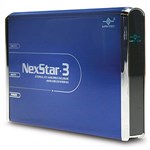 Nexstar3 Aluminum 2.5 In. USB 2.0 And ESATA External Hard Drive Enclosure Blue NST-260SU-BL - Vantec
