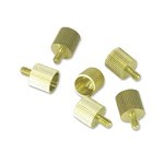 Solid Brass CPU Case Thumbscrews 50 Pack ZT1610194 - Ziotek