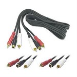 Audio/s-video Patch Cable, 12ft - Ziotek