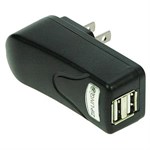 Dual USB AC Adapter IPod/iPhone Compatible ZIP-PWR-ACD - Zip linq