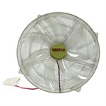 250x250x30mm Silent LED FAN, 5 Blue LED 21530-1 - Rexflo