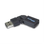 FlexUSB, USB Adapter, Bends And Rotates, Black - FlexUSB