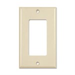 Decora 1 Hole Faceplate, Biege - Universal