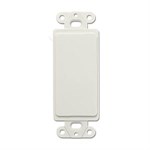 Decora Blank Insert , White - Universal