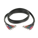 Component Audio/video Cable, RCa Connectors, 25ft - Ziotek
