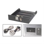 USB 2.0/firewire In 3.5 Bay, Black, No Card Incl - Koutech
