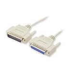 Rs232 Cable DB25 M/F Mld 50ft - Ziotek