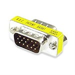 VGA Gender Changer HD15 (DE15) Male To Male Thin - Universal