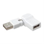 Flexible USB Adapter Am/af, White - Ziotek