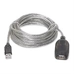 USB 2.0 Extension, 16ft - Manhattan