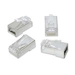 CAT6 Modular Solid / Stranded Plug Connectors, 50 Pack ZT1800218 - Ziotek