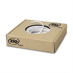 250ft. CAT6 Stranded Bulk Cable White ZT1197240 - Ziotek
