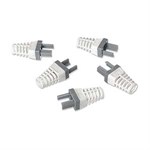 Ez-RJ45 CAT6 Strain Reliefs 50 Pack Grey 100030GY - Platinum Tools