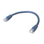 7 In. CAT6 Patch Cable With Boot 5 Pack Blue ZT1192135 - Ziotek