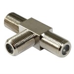 Coaxial Type F (Female To Female / Female) T Adapter - Universal